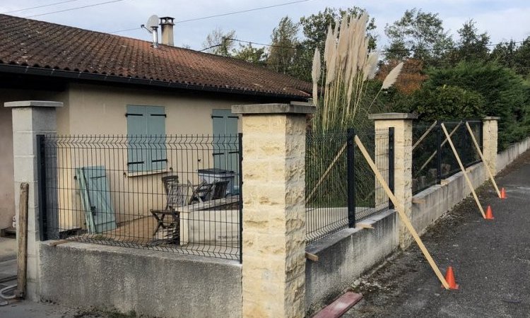 Pose de clôtures pour jardin à Dardilly et sa région. VDL TRAVAUX